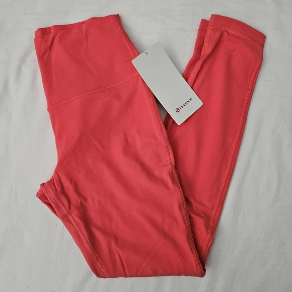 Lululemon Align HR Pant 28” PLBR Pale Raspberry Pink Leggings Women's Size 8 - Picture 1 of 7